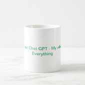 My wife knows Everything - Chat GPT Kaffeetasse (Mittel)