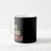 My Wife Stabs People Funny Wife Quote Kaffeetasse (Vorderseite Links)
