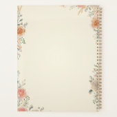 My Word Of The Year Is Prayer Floral Planer (Rückseite)