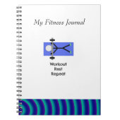 My Workout-Fitness Notizblock (Vorderseite)