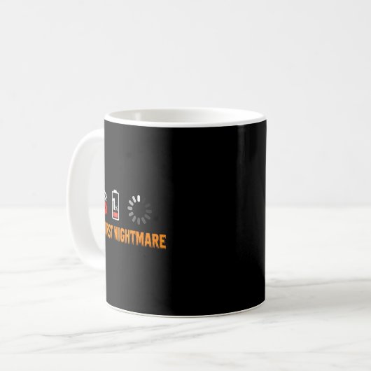 My Worst Funny For Gamers  Kaffeetasse (Vorderseite Links)