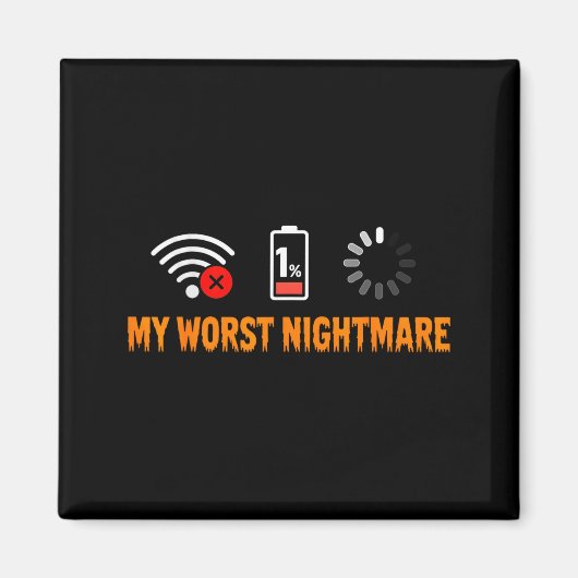 My Worst Funny For Gamers Magnet (Vorne)