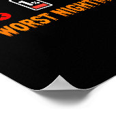 My Worst Funny For Gamers Poster (Ecke)