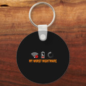 My Worst Funny For Gamers Schlüsselanhänger (Vorderseite)