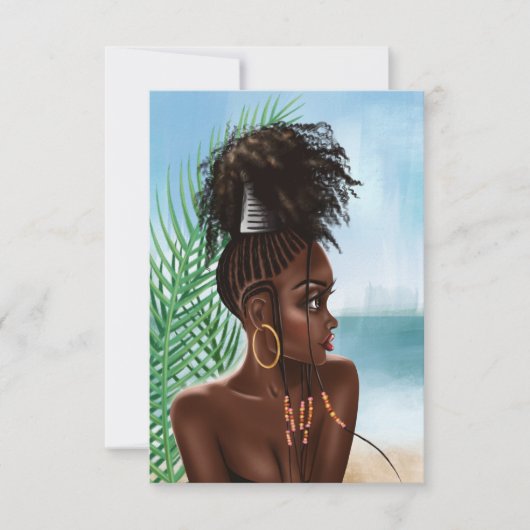 Mya danke Ihnen Karte (Vorderseite)