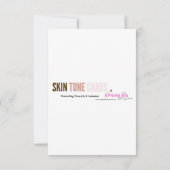 Mya danke Ihnen Karte (Rückseite)