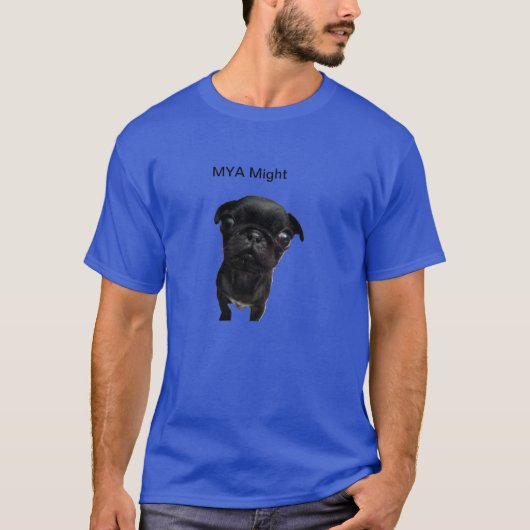 Mya könnte Blau T-Shirt (Vorderseite)