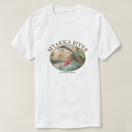 Myakka Florida mit dem Roseate Spoonbill T-Shirt