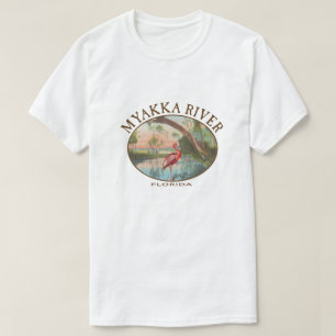 Myakka Florida mit dem Roseate Spoonbill T-Shirt