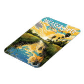 Myakka River Staat Park Florida Kunst, Dichtung un Magnet (Linke Seite)