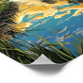 Myakka River Staat Park Florida Kunst, Dichtung un Poster (Ecke)