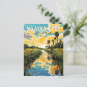 Myakka River Staat Park Florida Kunst, Dichtung un Postkarte (Stehend Vorderseite)