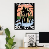 Myakka Skunk Ape Poster (Heimbüro)