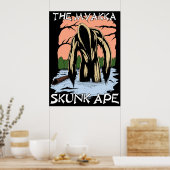 Myakka Skunk Ape Poster (Küche)