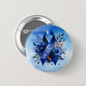 Myalgische Encephalomyelitis ME/CFS Sensibilisieru Button (Vorne & Hinten)