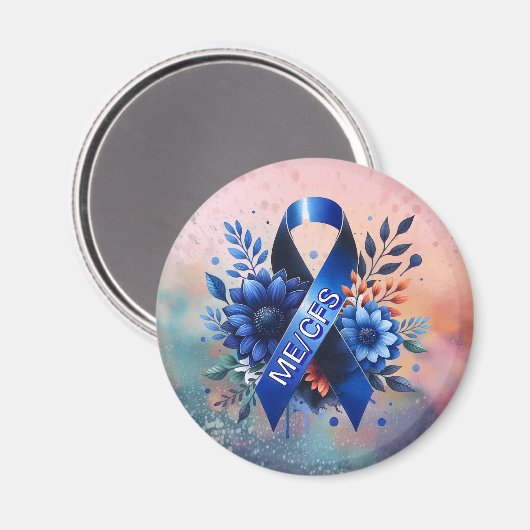 Myalgische Encephalomyelitis ME/CFS Sensibilisieru Magnet (Vorderseite/Rückseite)