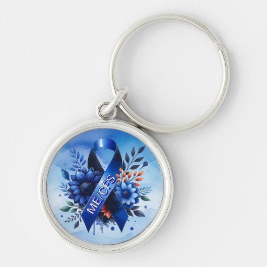 Myalgische Encephalomyelitis ME/CFS Sensibilisieru Schlüsselanhänger (Vorne)