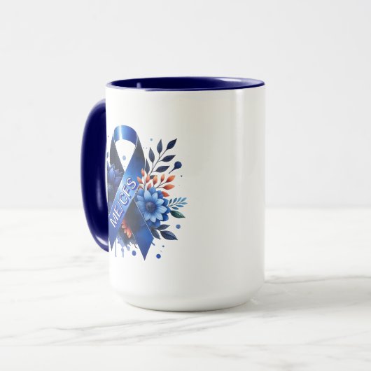 Myalgische Encephalomyelitis ME/CFS Sensibilisieru Tasse (Vorderseite Links)