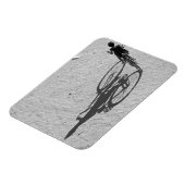 Myamar, Bagan, Junge, der auf einem riesigen Fahrr Magnet (Linke Seite)