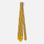 Myanma / Birmese Flag & Staat Siegel Krawatte (Vorderseite)