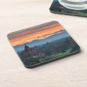 Myanmar, Bagan Sunrise Getränkeuntersetzer (Linke Seite)