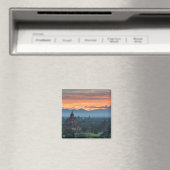 Myanmar, Bagan Sunrise Magnet (In Situ (Geschirrspüler))