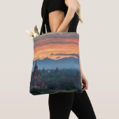 Myanmar, Bagan Sunrise Tasche (Von Nahem)