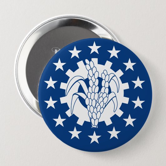 Myanmar Button (Vorne & Hinten)