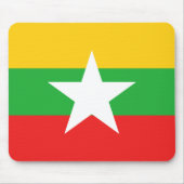 Myanmar Flag Mousepad (Vorne)