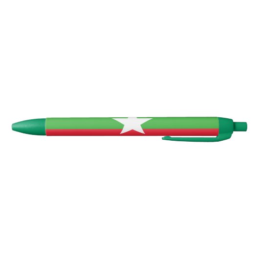 Myanmar-Flagge Kugelschreiber (Unterseite)