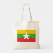 Myanmar-Flagge Tragetasche (Rückseite)