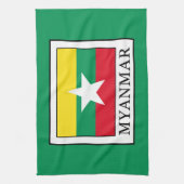 Myanmar Geschirrtuch (Vertikal)