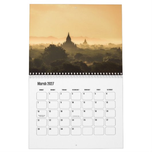 Myanmar-Kalender Kalender (Mär 2027)