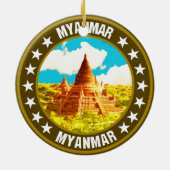 Myanmar Keramik Ornament (Hinten)