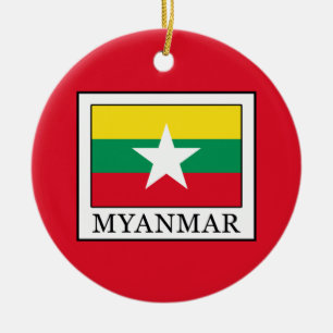 Myanmar Keramikornament