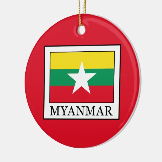 Myanmar Keramikornament (Links)