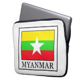 Myanmar Laptopschutzhülle (Vorderseite Links)