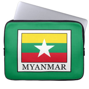 Myanmar Laptopschutzhülle
