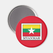 Myanmar Magnet (Vorderseite/Rückseite)