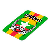 Myanmar Magnet (Linke Seite)