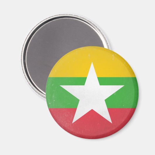 Myanmar Magnet (Vorderseite/Rückseite)