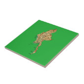 Myanmar Map Tile Fliese (Seite)