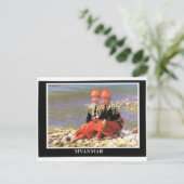 Myanmar Postkarte (Stehend Vorderseite)