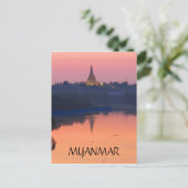 Myanmar Postkarte (Stehend Vorderseite)