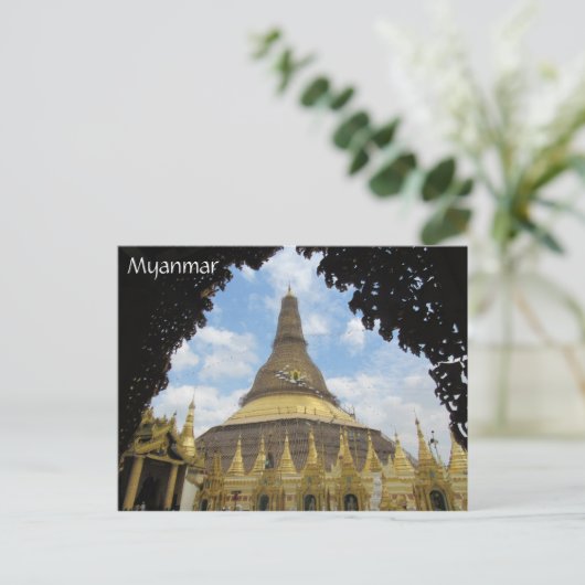 Myanmar Postkarte (Stehend Vorderseite)