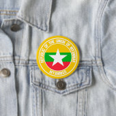 Myanmar Runde Emblem Button (Beispiel)