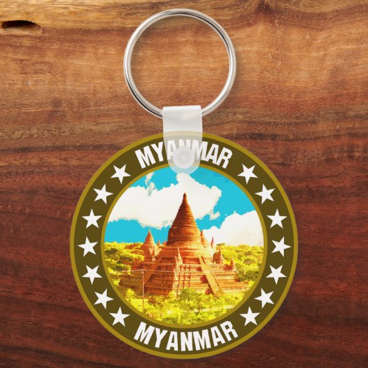Myanmar Schlüsselanhänger (Vorderseite)