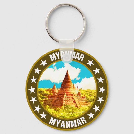 Myanmar Schlüsselanhänger (Rückseite)