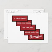 Myanmar-Shad - aktualisierte Fassung von Birma/Mya Postkarte (Vorne/Hinten)