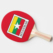 Myanmar Tischtennis Schläger (Seitenansicht)
